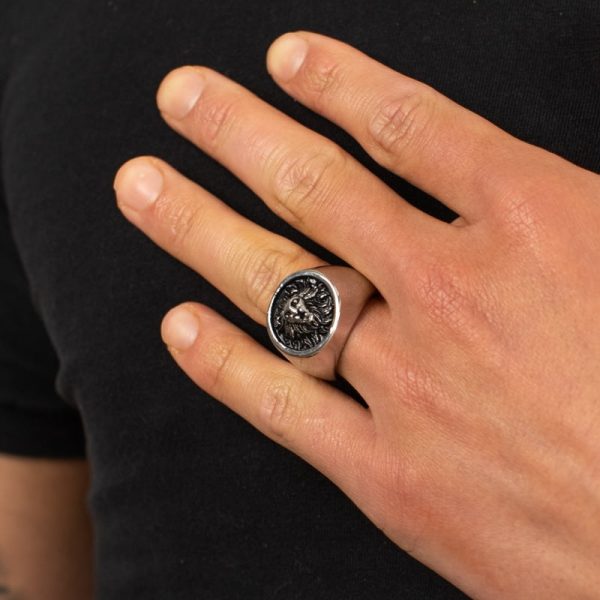 Lion Ring (Silver) - Image 3